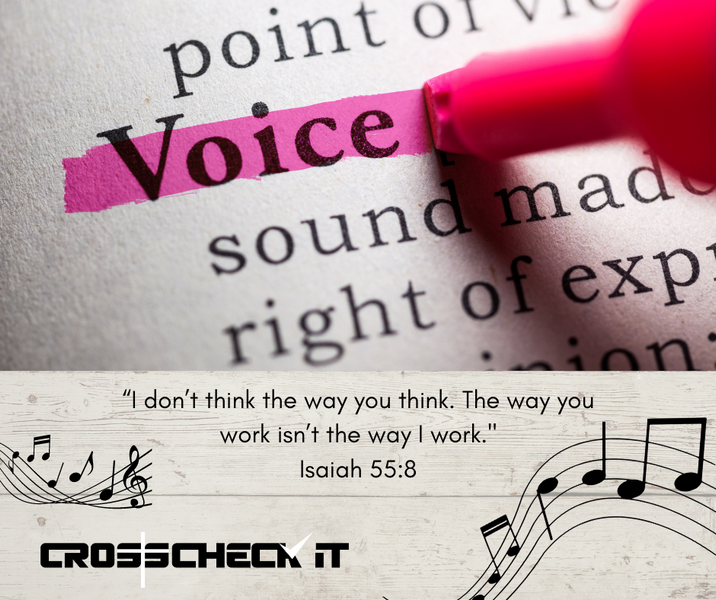 Voiceless? Crosscheck It!